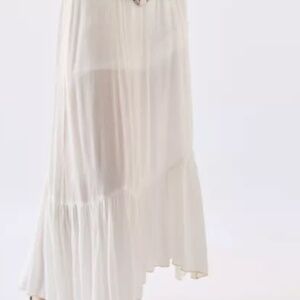 Urban Outfitters Do You Dance Crinkle Maxi Skirt